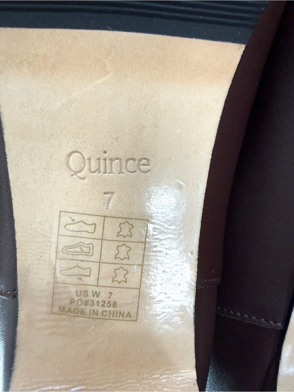 Quince Italian Leather Brown Chelsea Ankle Boots NIB Sz 7 - Picture 13 of 16